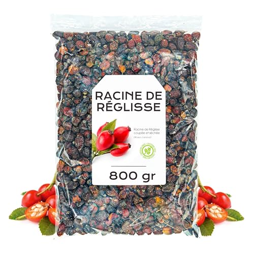 Cynorrhodon 800g - Cynorrhodons Entiers - Cynorrhodon Arthrose - Infusion Cynorrhodons - Infusions en Vrac - Propriétés Naturelles (800 gr)