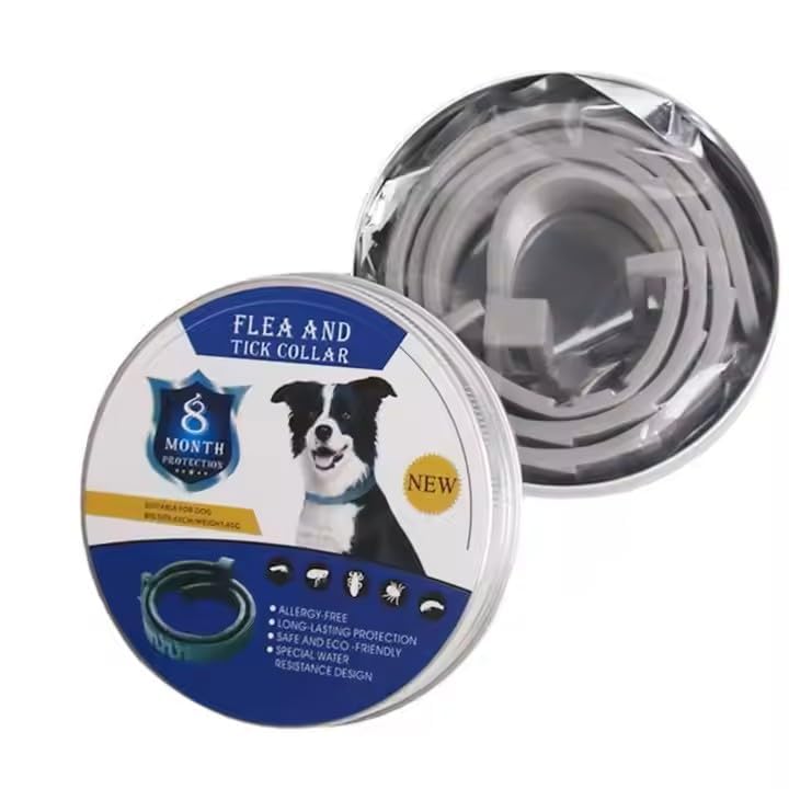 EIRMON Anti-Tick Collar for Dogs & Cats β Effective, Safe, and Long-Lasting Protection Against Ticks, Fleas, and Insects-Multicolor