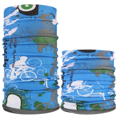 HYTROVE Paquete de 10 Bufandas Multifuncionales de Poliéster Cuello, Secado Rápido y Cómodas, Ideales para Deportes y Actividades al Aire Libre Color Aleatorio