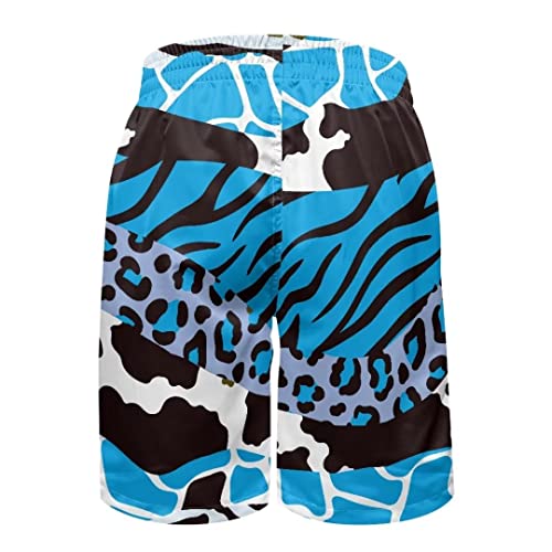 Hawapod Men's Swimming Trunks Short Pink Polka Dots Print Drawstring Quick Dry Bathing Suit Bottoms with Pocket2