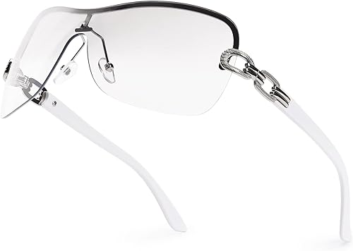 OPTOFENDY Y2K - Lentes de sol para mujeres y hombres, lentes de sol de moda para hombres