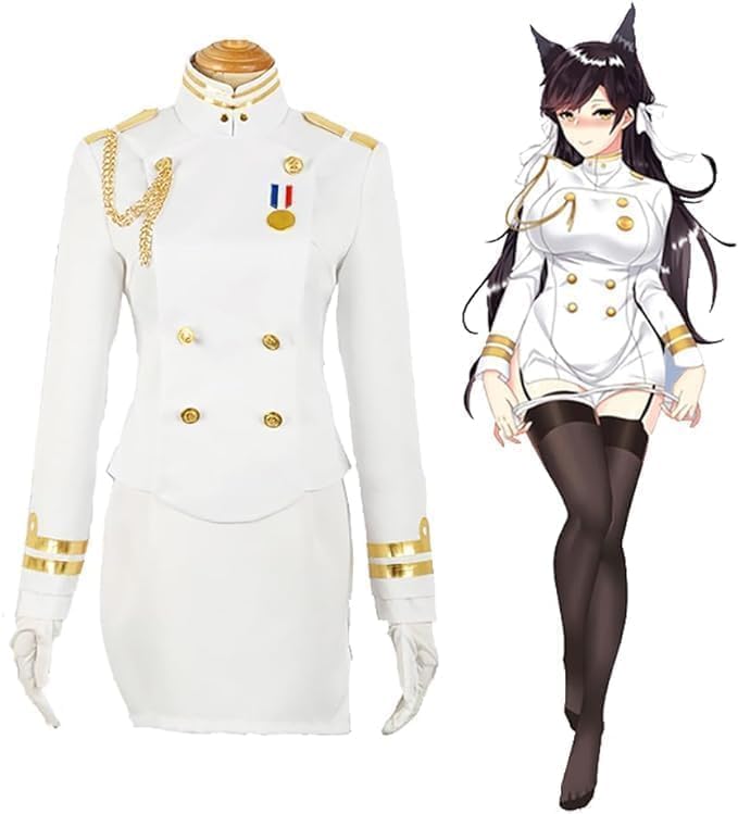 アズールレーン ローン ウィッグ、小物付き フルセット コスプレ衣装