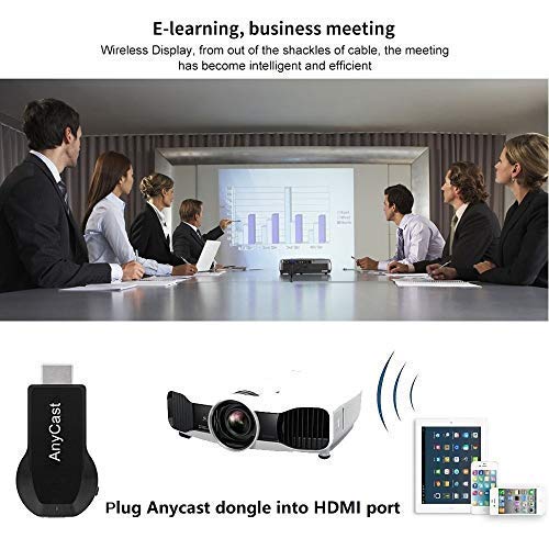 Smartsee STCD0073JP Anycast Hdmi Wireless Display Adapter Wifi 1080P Mobile Screen Mirroring Receiver Dongle For Iphone Mac Ios Android To Tv Projector Support Miracast Airplay Dlna thumb #5