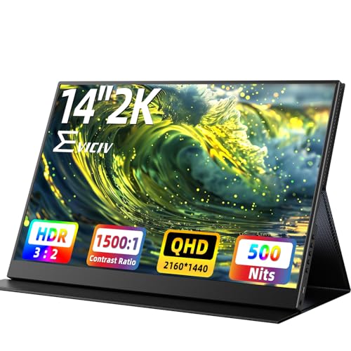EVICIV Monitor portatile 14" 2K