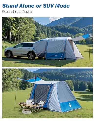 JOYTUTUS Inflatable SUV Tent with Pump