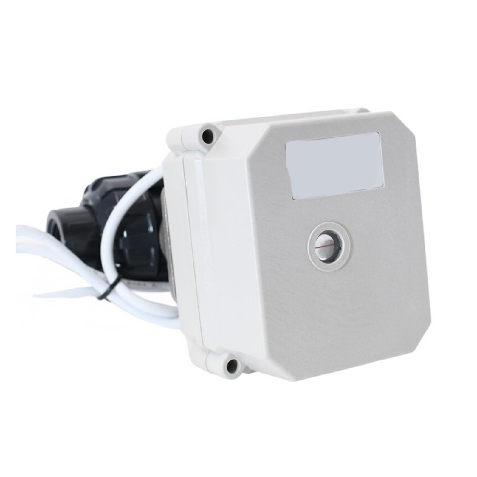 Vanne à Sphère, Vanne à Boisseau sphérique motorisée 1/2 ''DN15 2 Voies BSP/NPT/Douille UPVC 9-24VAC/DC vanne électrique NO/NC à Retour Automatique(NPT_9-24V ACDC_CR202)