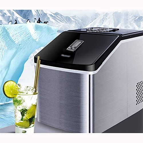 Ice Maker Home Kleine Auto-Eismaschine Große Kapazität 24-Stunden-Eismaschine Kommerzieller Milchteeladen – Bild 4