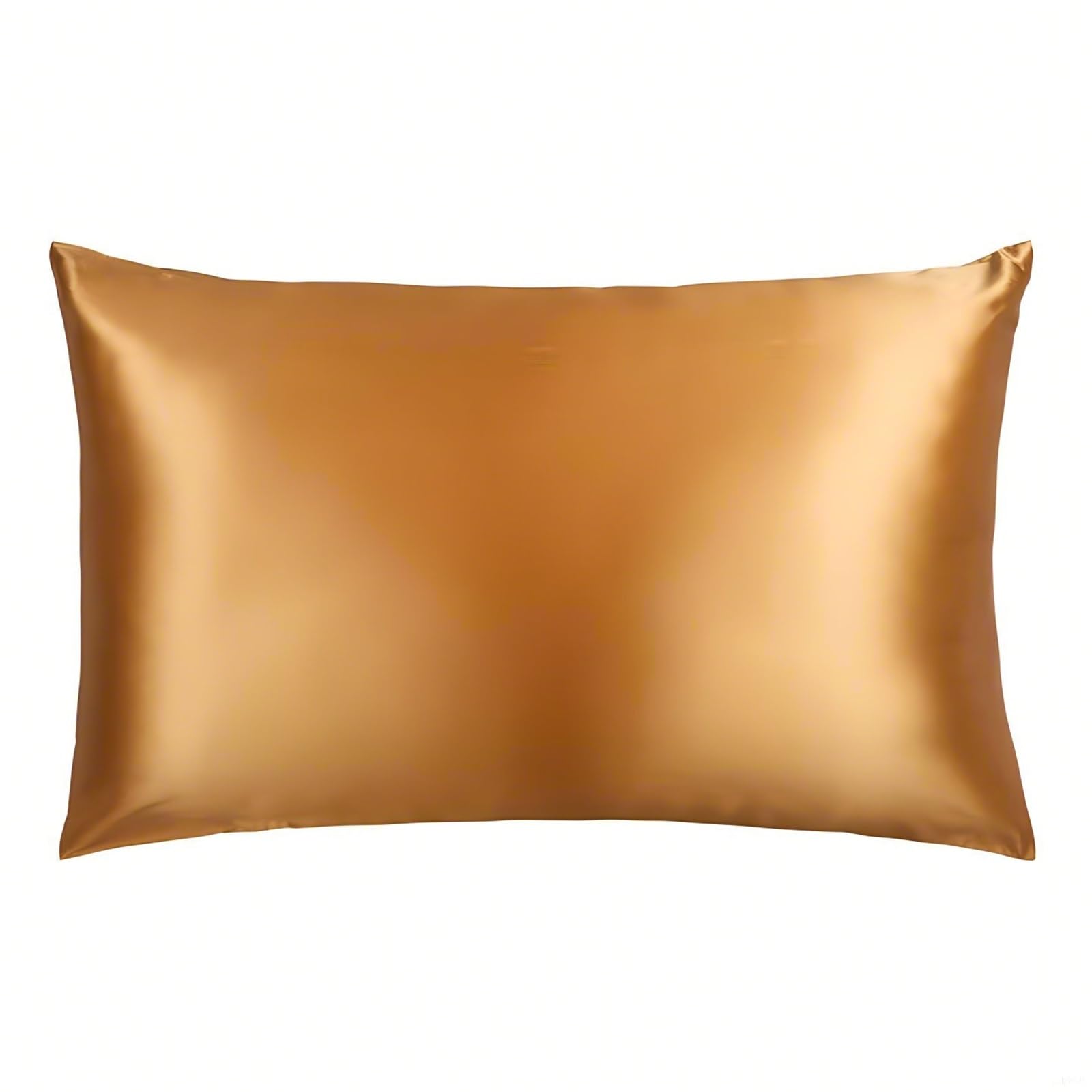 Mulberry Silk Pillowcase, Improve Sleep, Seat for Bedding(Gold,20x30 inch)