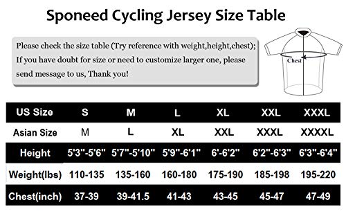 Sponeed Cycling Jerseys For Men Road Bicycle Shirt Polo Jacket Mountain Biking T-Shirt Us Xl Green White #TOP6