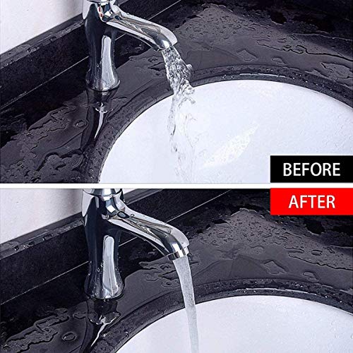 Alamic Faucet Aerator Kitchen Sink Aerator Replacement Parts With Brass Shell 15/16-Inch Male Threads Aerator Faucet Filter With Gasket For Kitchen Bathroom thumb #6