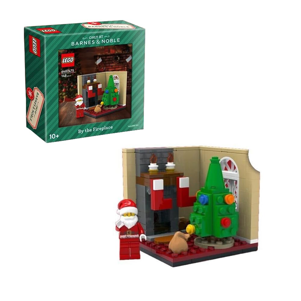 Amazon.com: LEGO by The Fireplace 6490363 GWP (148 pcs) - 2023 Amazon.com: LEGO by The Fireplace 6490363 GWP (148 pcs) - 2023