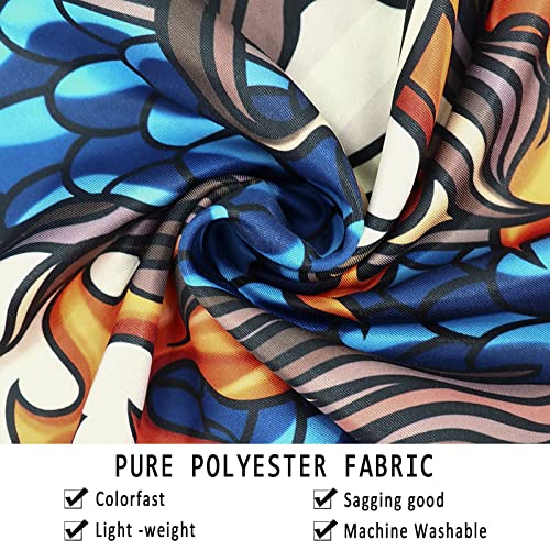 Digitizerart Japanese Ukiyoe Style Tapestry Wall Hanging, Japanese Samurai Ghost Yorimitsu And 4 Samurai Exterminated Monsters On Oe Mountain” Style Tapestries For Bedroom Home Decor Multi Color (Japanesestyle-F) #TOP4