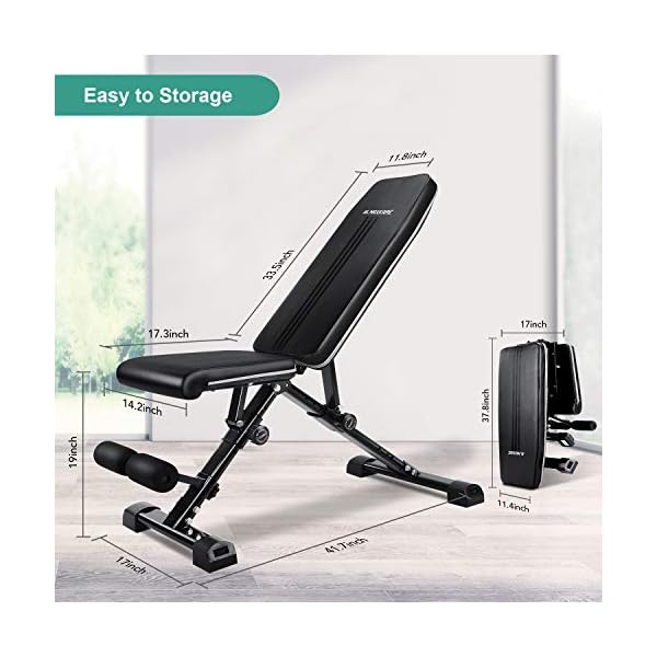 maxkare adjustable weight bench