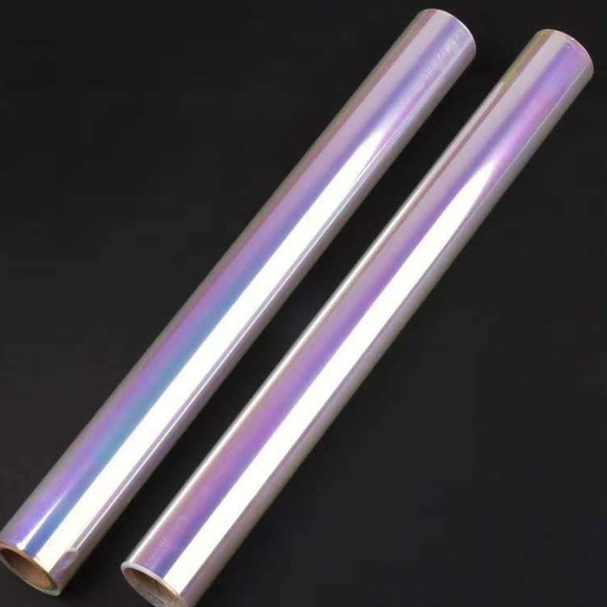 Ciieeo Iridescent Cellophane Wrapping Film 10 Meters Rainbow Gradient Packing Paper for Flower Wrapping and Packaging