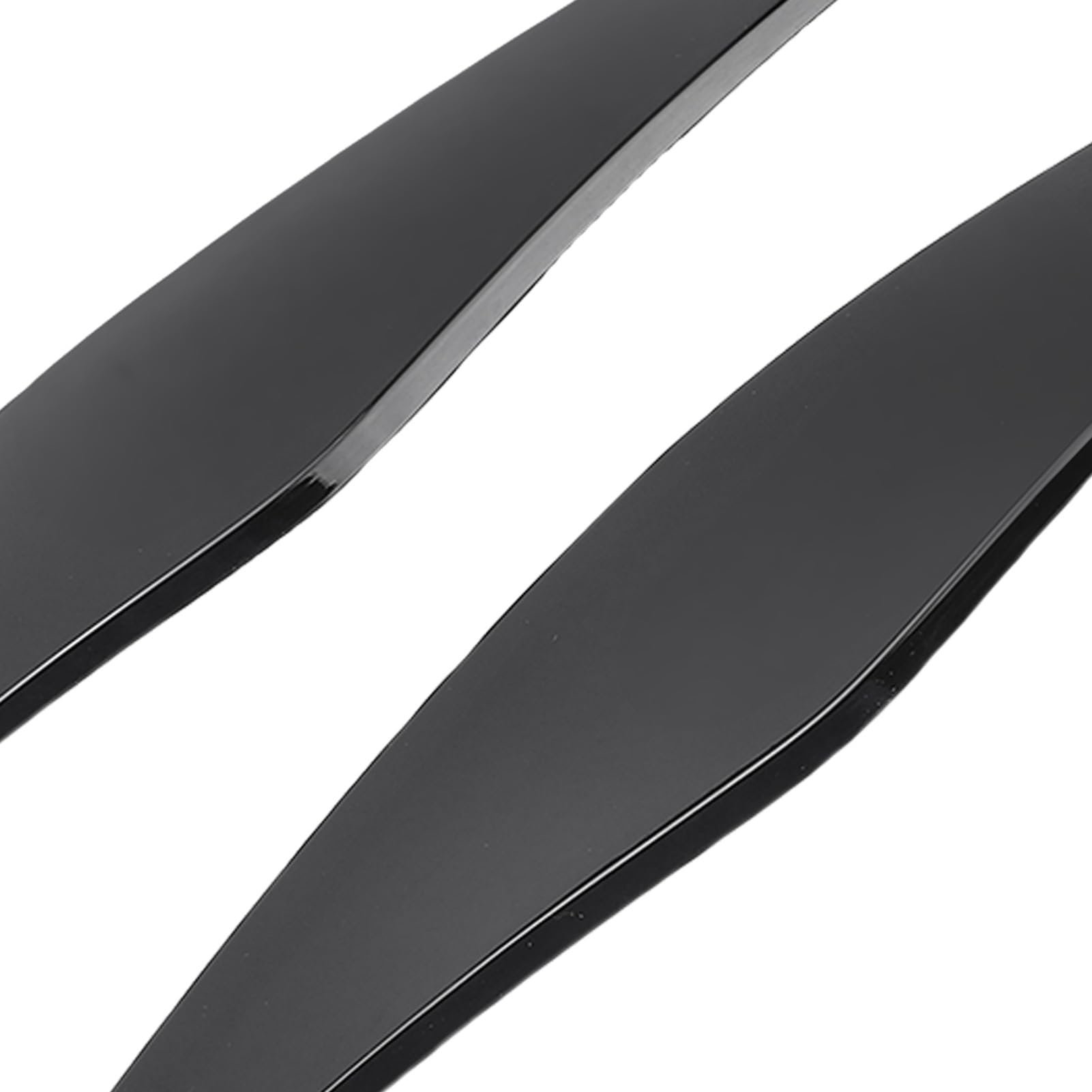 Tira de cejas para faros delanteros (color negro brillante, con decoración elegante, para sedán E90 E91, serie Touring, con protección, fácil instalación