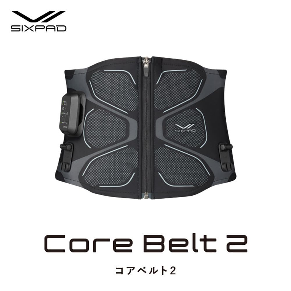 最新SIXPAD Core Belt 2 ブラックMサイズ Amazon | SIXPAD Core Belt 2【Mサイズ】 | シックスパッド コアベルト