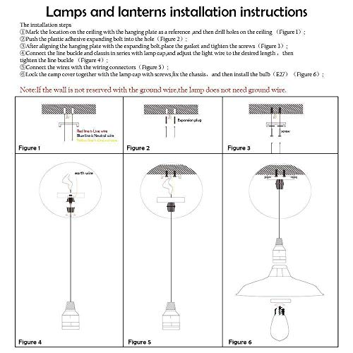 Image of Led Lamp Single Head Vintage Hanging Pendant Ceiling Lights Lamp Industrial Retro Country Style | Made in India Products (Funnel Shaped, Bulb not Included) (Pack of 1) (Blue Funnel)