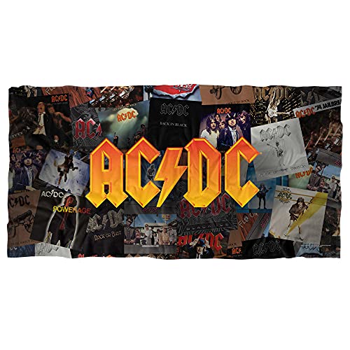 Trevco ACDC Albums Officially Licensed Beach Towel 30