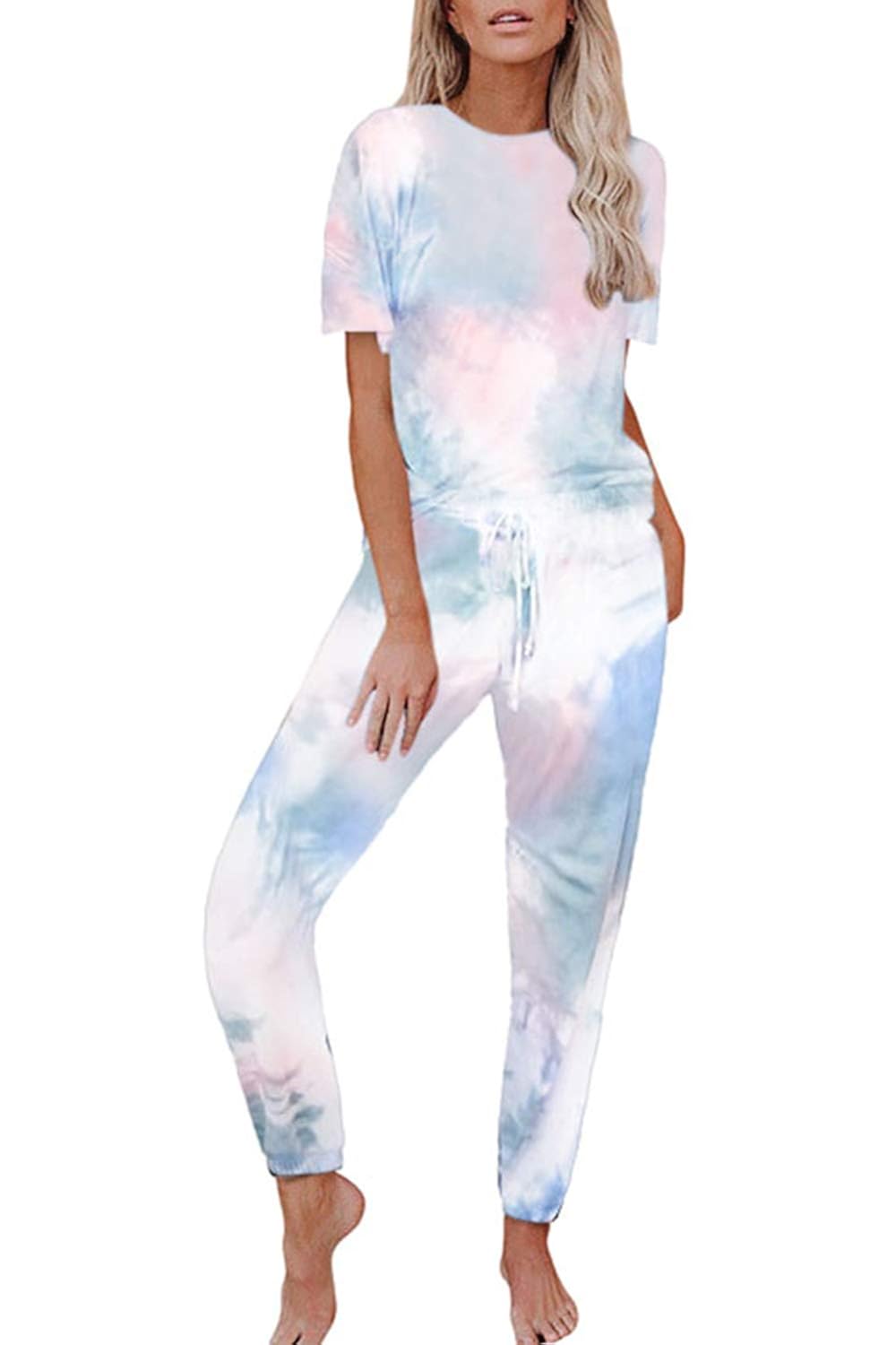 Tie dye sweatpants and sweatshirt Clearance