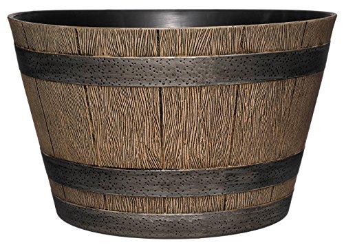 Preisvergleich Produktbild garedengoodz 74 Whiskey Pflanzgefäß, 22,9 cm Distressed Eiche
