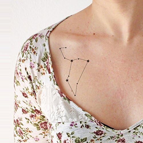 Leo - Temporary tattoo (Set of 2)