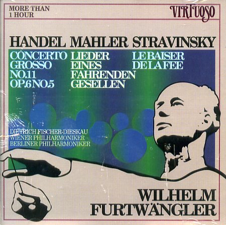 Handel: Concerto Grosso No. 11, Op. 6, No. 5; Mahler: Lieder eines fahrenden Gesellen; Stravinsky: Le Baiser de la Fee [Audio CD]