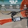ANCHEER 26'' Electric Bike for Adults, Peak 750W Low Frame Electric City Bike with 48V/374Wh Battery, Up to 50Miles Step Through Commuter Ebike/Electric Bicycle with Basket, LCD Display #3