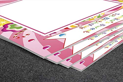 image for SpeedyOrders Candy Party Decorations, Candy Land Birthday Photo Booth 