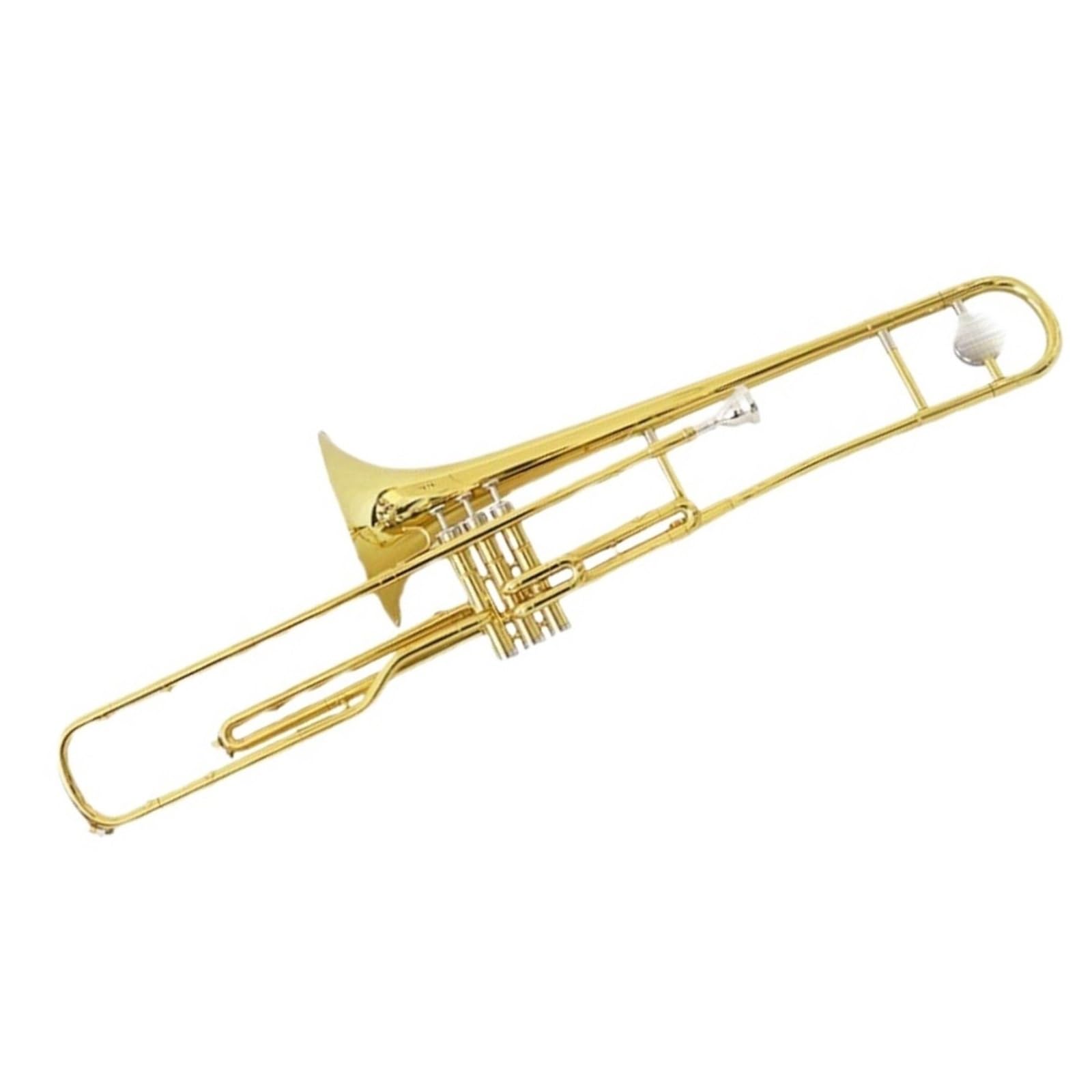 C-Tonart Posaune Messing Dreifach-Tonart Bühnenperformance Gold Profiposaune