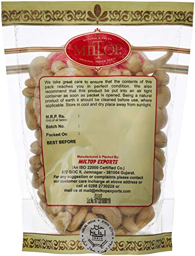 Image of Miltop Premium Big Size Cashew Nuts w240, 250g