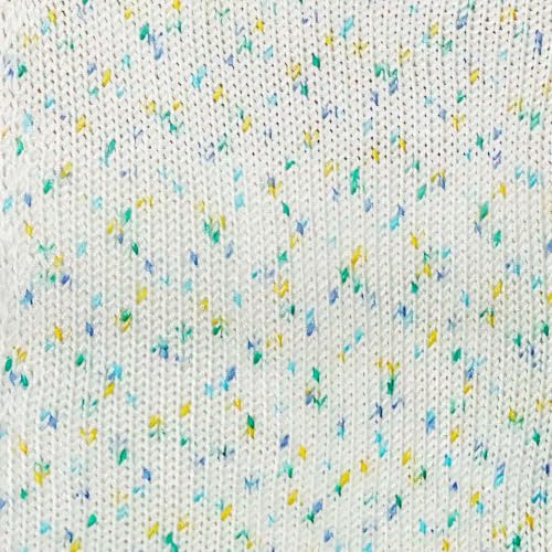 Image of Makromecity Softee Baby Yarn,%100 Premium Anti-Pilling Acrylic, 3.5 Oz, 273 yd (100gr /250 mt), Soft Yarn for Crocheting and Knitting (Neon Speckle, 1 Skein)