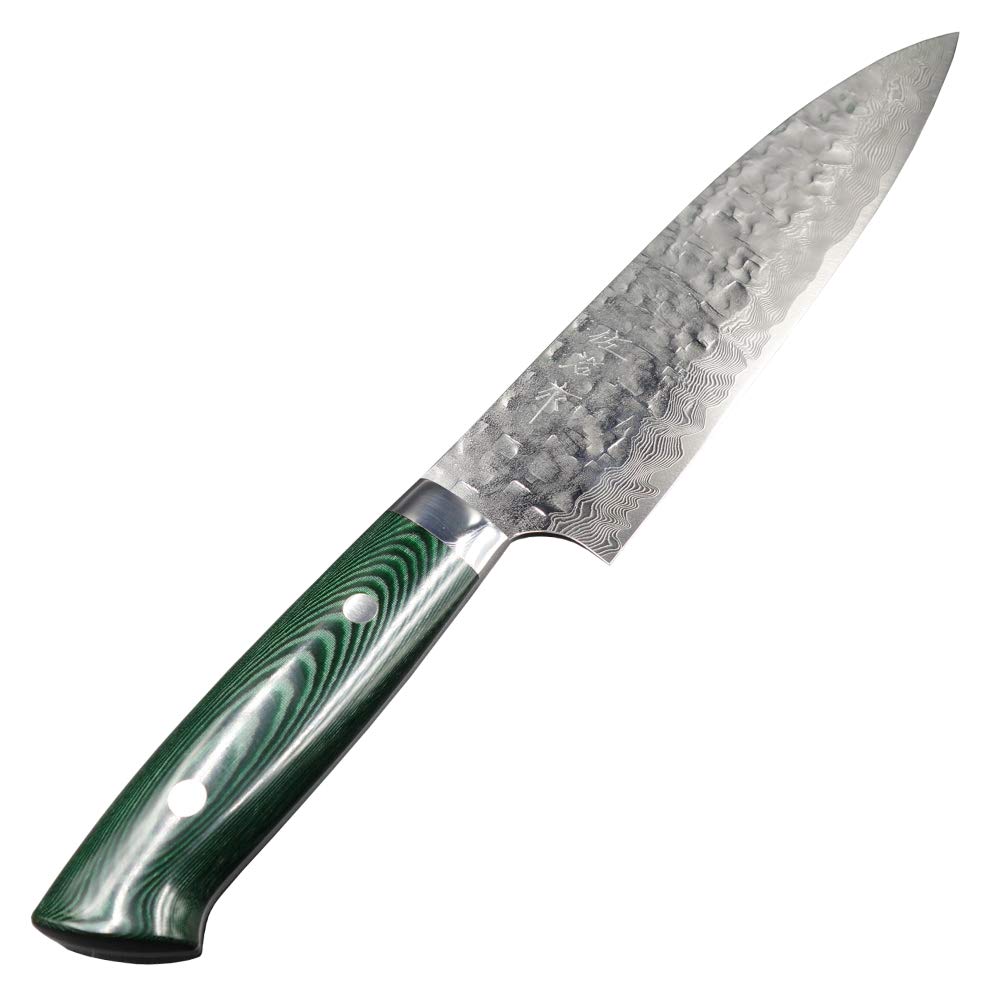 瑞雲 包丁 関兼次 ダマスカス スーパーゴールド2 (牛刀包丁 240mm)