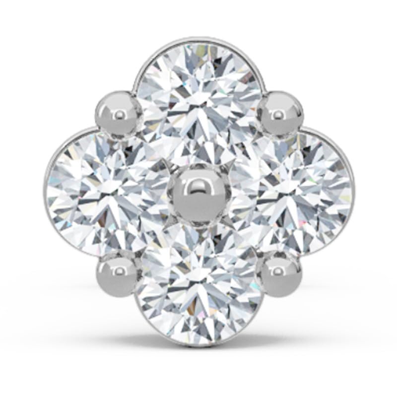Kisna Gold & Diamond Nose Pin for Women 14KT | Paige (B09SXQBHTN) Amazon Price History, Amazon Price Tracker
