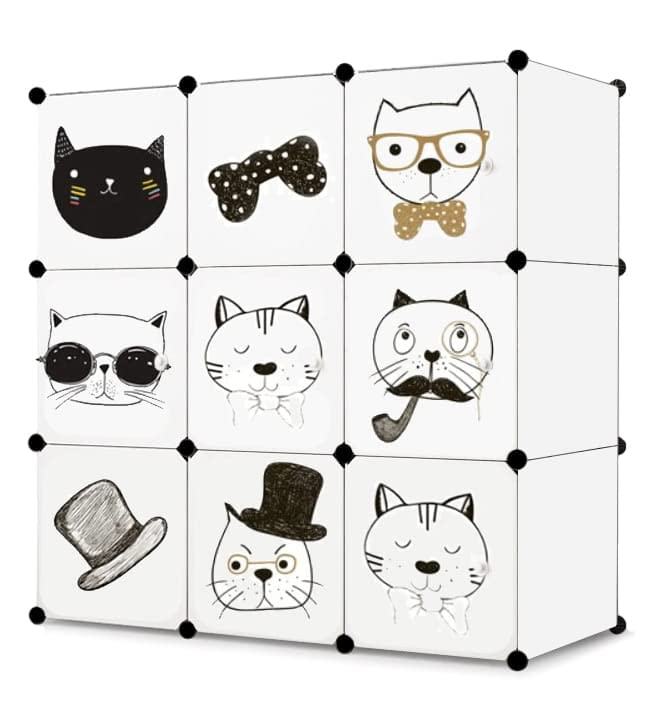 Best For Home Armario modular para niños 9X - W02