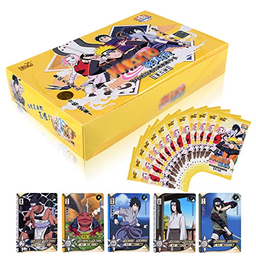 180 PCS Carte Animée, Cartes à Collectionner Anime, rading Card Booster Box,Trading Card Pack, pour Les Amateurs de Jeux de Cartes, Les Adolescents et Les Adultes Cadeaux d'anniversaire
