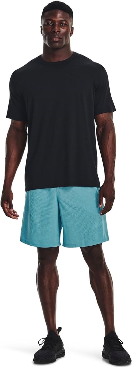 Under Armour Men's Tech Mesh Shorts X-Small (433) Glacier Blue / / Black