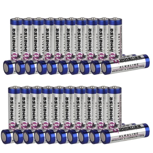 Image of Immense AAA Alkaline Battery | 1.5V Pencil Battery for TV Remote, Calculators, RC Toys & Small Office Devices | Non Rechargeable Battery (Pack of 40)