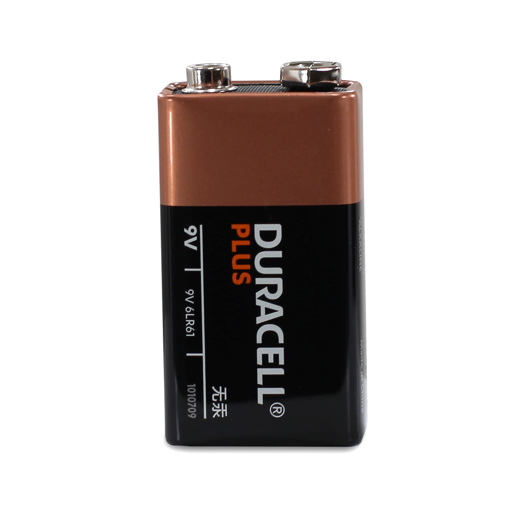 Duracell Plus Power - Batterie alcaline da 9 V (MN 1604), confezione da 10 pezzi, colore: Bianco