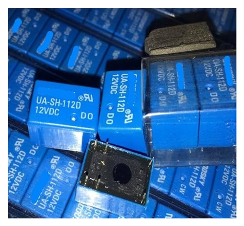 Relé UA-SH-112D (4100-12V) de 6 pines interruptor electromecánico de CC para circuito impreso