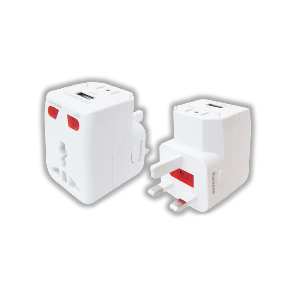MX Universal Smart Travel Adaptor with USB Chargeable Input with Safety Shutter, Indicator & Fuse (B01AI5I4HM) Amazon Price History, Amazon Price Tracker