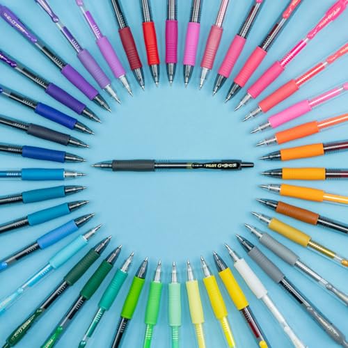 PILOT G2 Premium Gel Ink Pens, Fine Point 0.7mm, Multi-Color, 8 Count - image 6