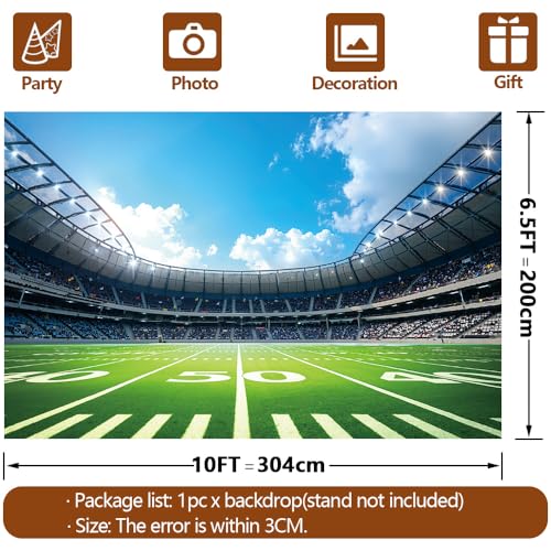 Fondo Fotográfico 10x6.5 pies para Fiesta Deportiva miniatura 4