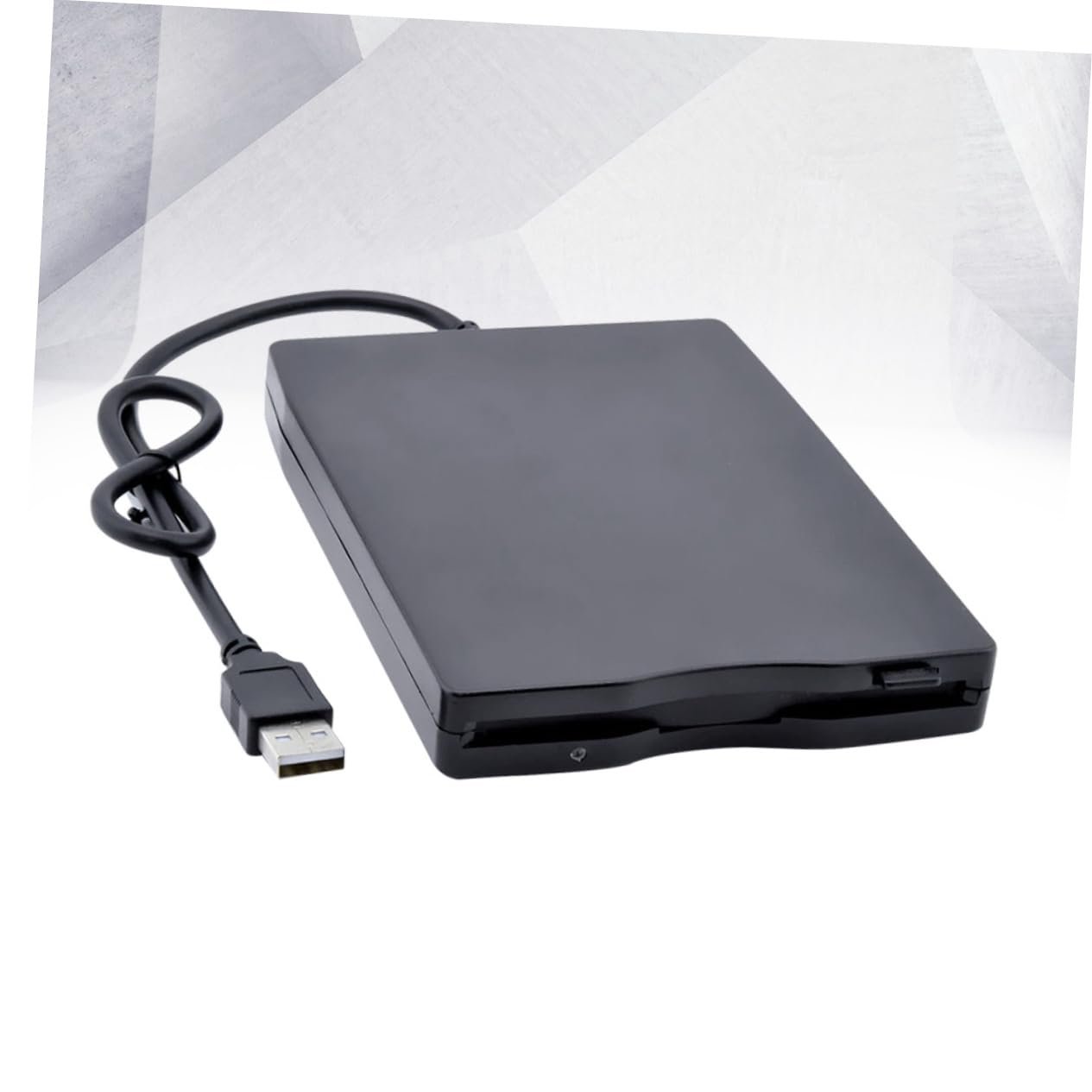 balacoo Portable External Floppy Disk Drive for Laptop High Speed Data Transfer Compact Lightweight Design Easy to Use No Driver Needed for and More Black