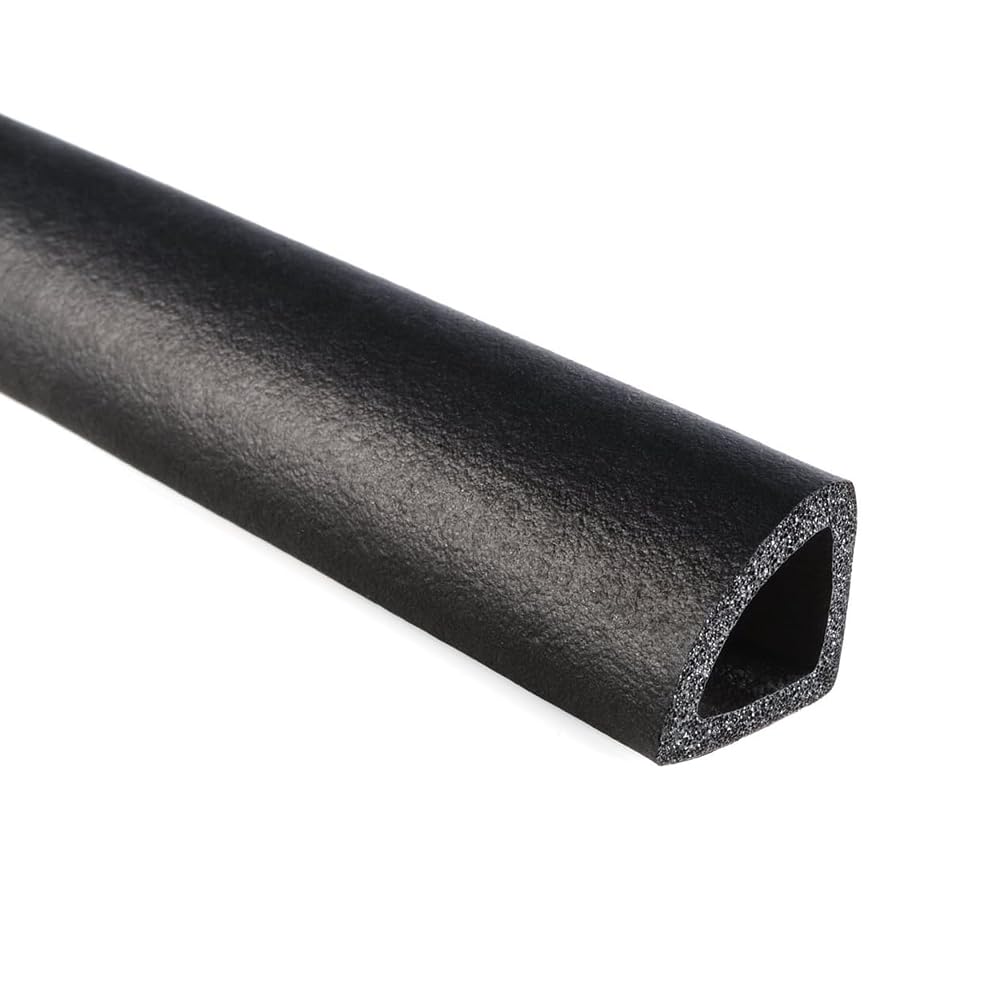 Trim-Lok トライアングルラバーシール – EPDMフォームラバーシール HT(一般アクリル)感圧接着剤付き – ドア&窓ウェザーシール 家、車、ボート用 – 高さ0.625インチ、幅625インチ、長さ100フィート