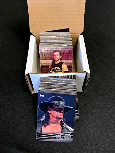 2018 Topps WWE Wrestling Complete Hand Collated Base Wrestling Set of 100 Cards With 50 Card Evolution Set. 150 Total cards, 100 card base set and 50 card evolution insert set. NM-MT Condition.