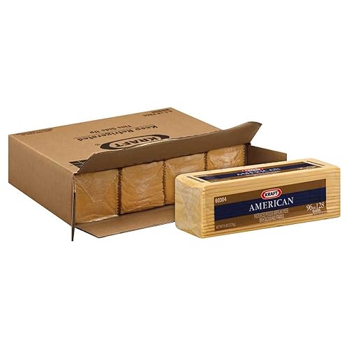 Miniatura 2 de Kraft American Ribbon Sliced Cheese, 5 libras -- 4 por caja.