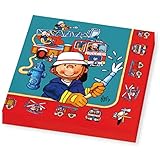Set mit lustige Girlanden, Muffin Fahnen, Muffins, Becher, Teller, Servietten, Tischdecke und Strohhalme