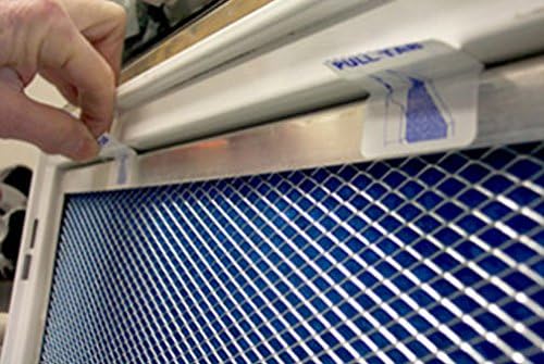 Miniatura 4 de Filtro de aire para horno de aire acondicionado permanente lavable electrostático de 21 x 21 x 1, reutilizable, marco plateado