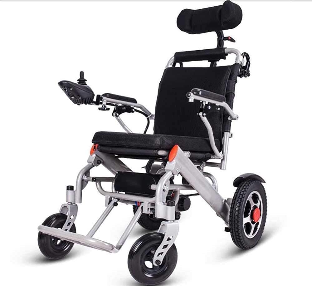 Silla, reposacabezas con Ruedas, cojín para reposacabezas Universal eléctrico Ajustable, autopropulsión de tránsito, cojín para Respaldo Grueso, cómodo y extraíble, cómodo