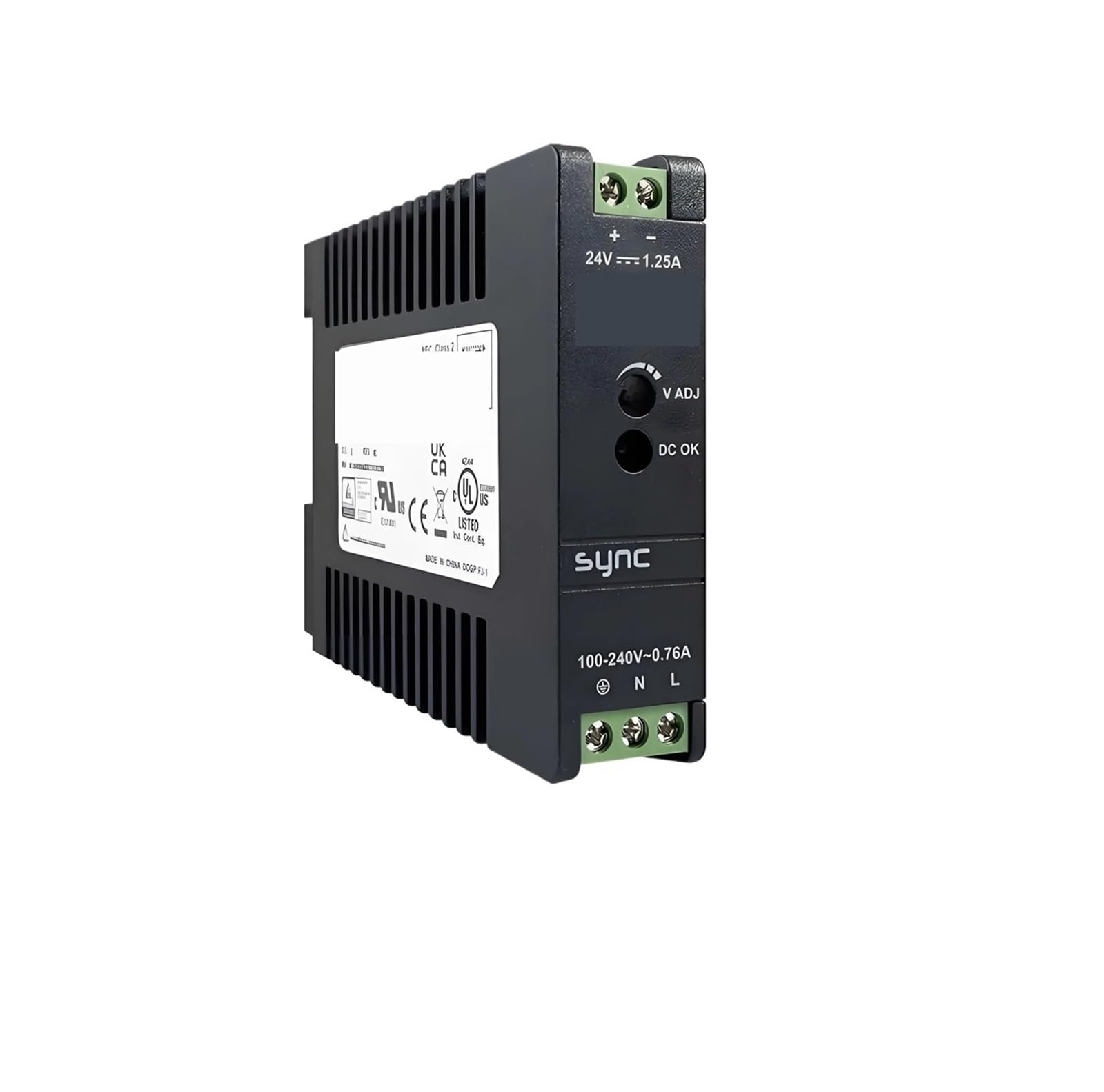 JJKKOZVQF DRS-24V30W1AZ Power Supply 30W 24V 1.25A